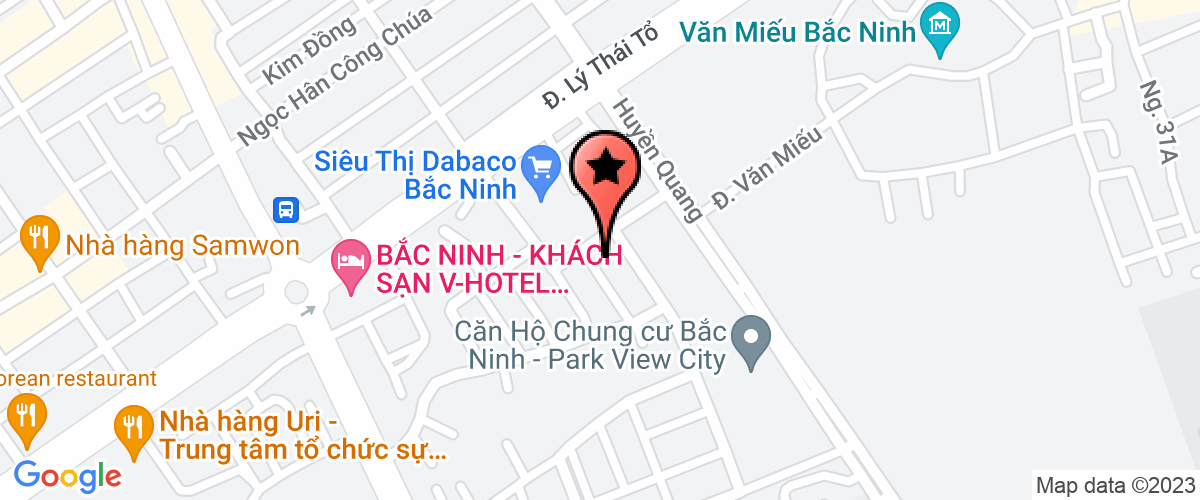 Bản đồ đến địa chỉ Công ty cổ phần phát triển nhân lực và khoa học công nghệ Kinh Bắc