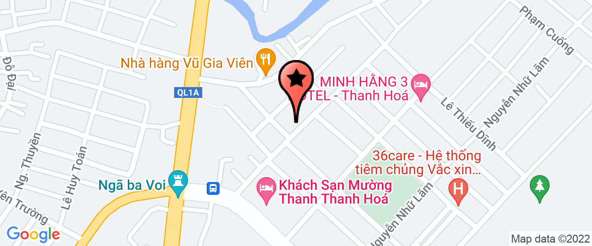 Map to Kien Nhat Company Limited
