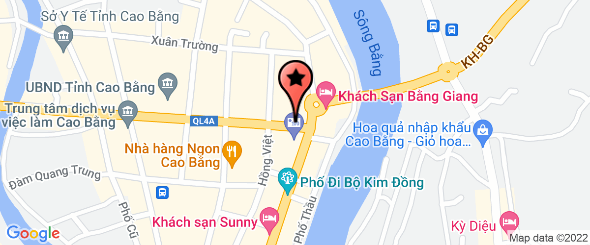 Map to Hung Gia Real Estate Limited Company