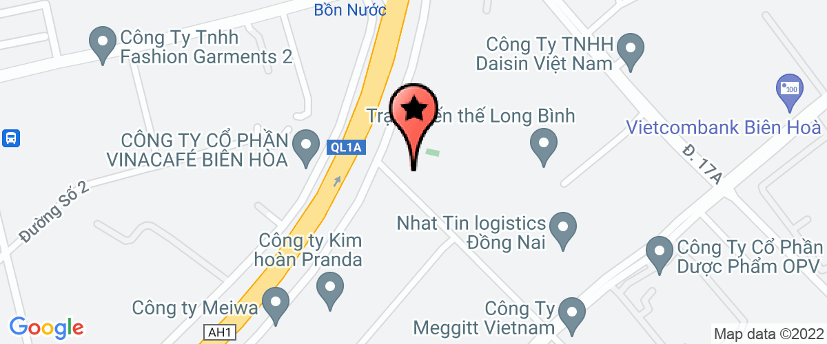 Bản đồ đến địa chỉ Công Ty TNHH Park Cacao Vina