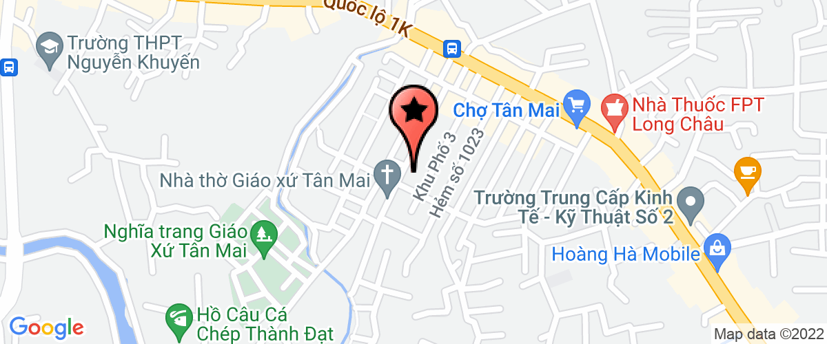 Bản đồ đến địa chỉ Công Ty TNHH Thương Mại Dịch Vụ Xuất Nhập Khẩu Chuyên Tools Cnc