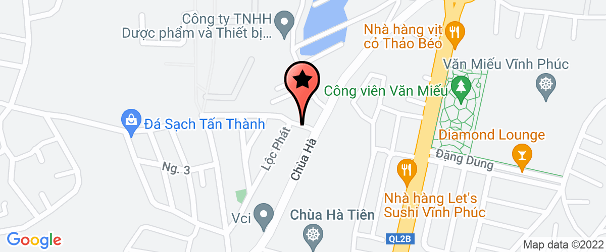 Bản đồ đến địa chỉ Công Ty TNHH Thương Mại Và Dịch Vụ Linh Chi Vĩnh Phúc