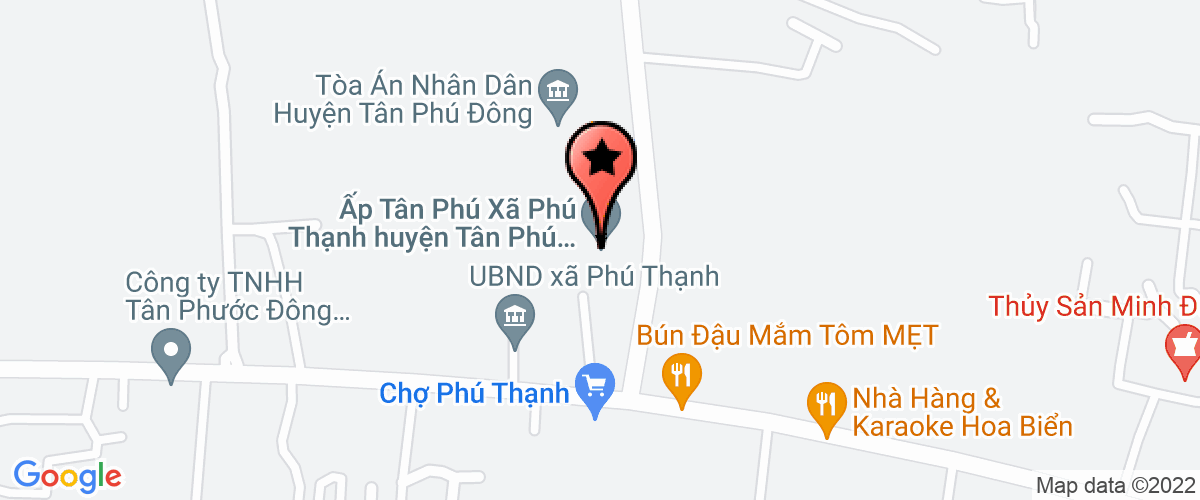 Bản đồ đến địa chỉ Ban Dân Vận Huyện ủy Tân Phú Đông