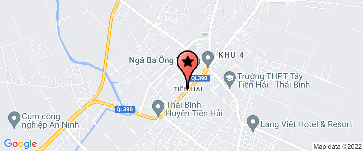 Bản đồ đến địa chỉ Trung tâm y tế huyện Tiền Hải