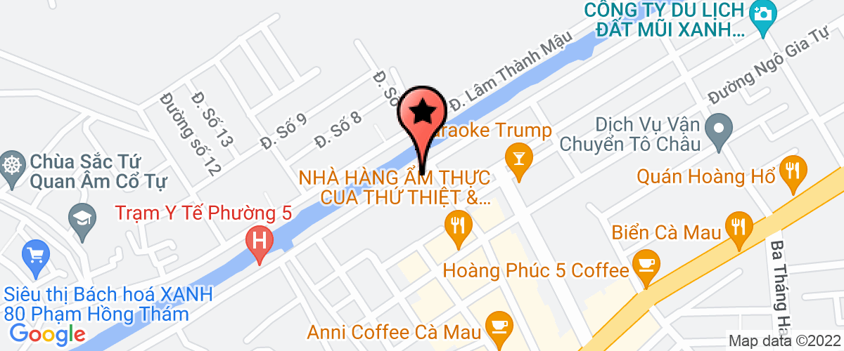 Bản đồ đến địa chỉ Công Ty TNHH Một Thành Viên Nuôi Trồng Thủy Sản Thuận Phong