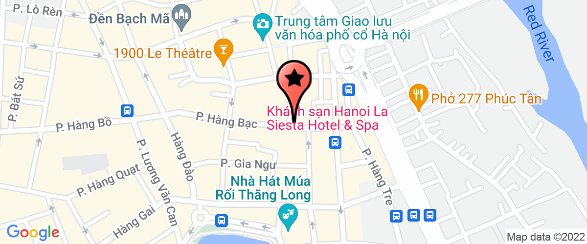 Map to Minh Hoang Viet Nam Company Limited
