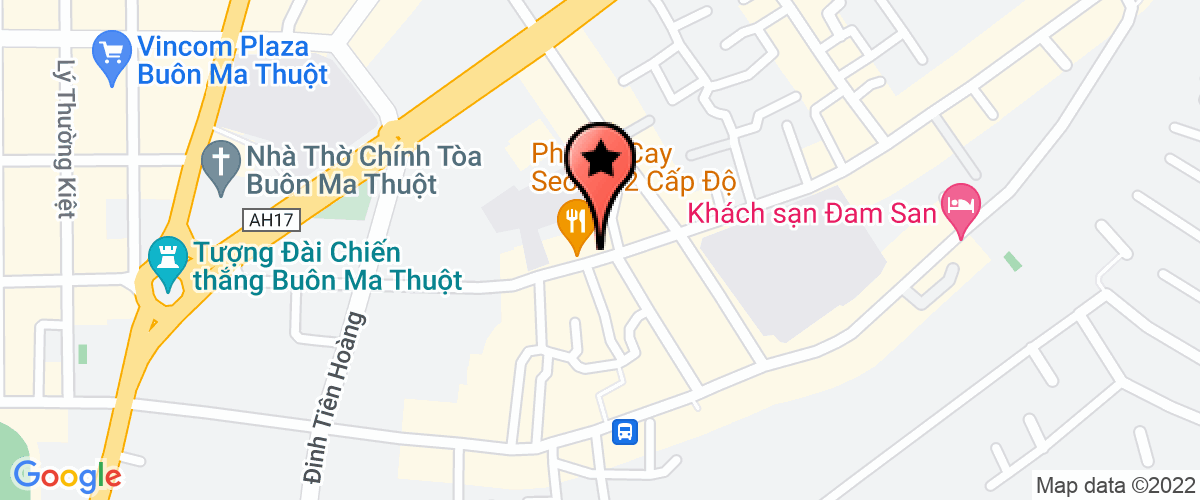 Map to Kim Vinh Investment Development Company Limited