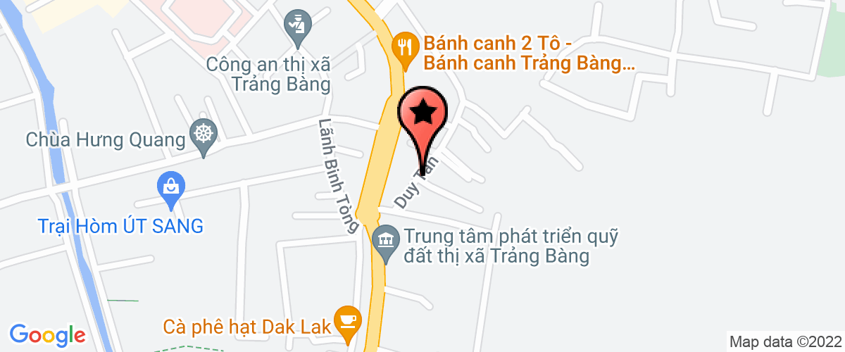 Bản đồ đến địa chỉ Huyện Uỷ Trảng Bàng - Tây Ninh