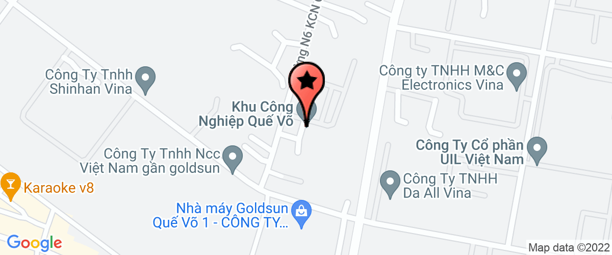 Map to Dulux Viet Nam Paint Company Limited