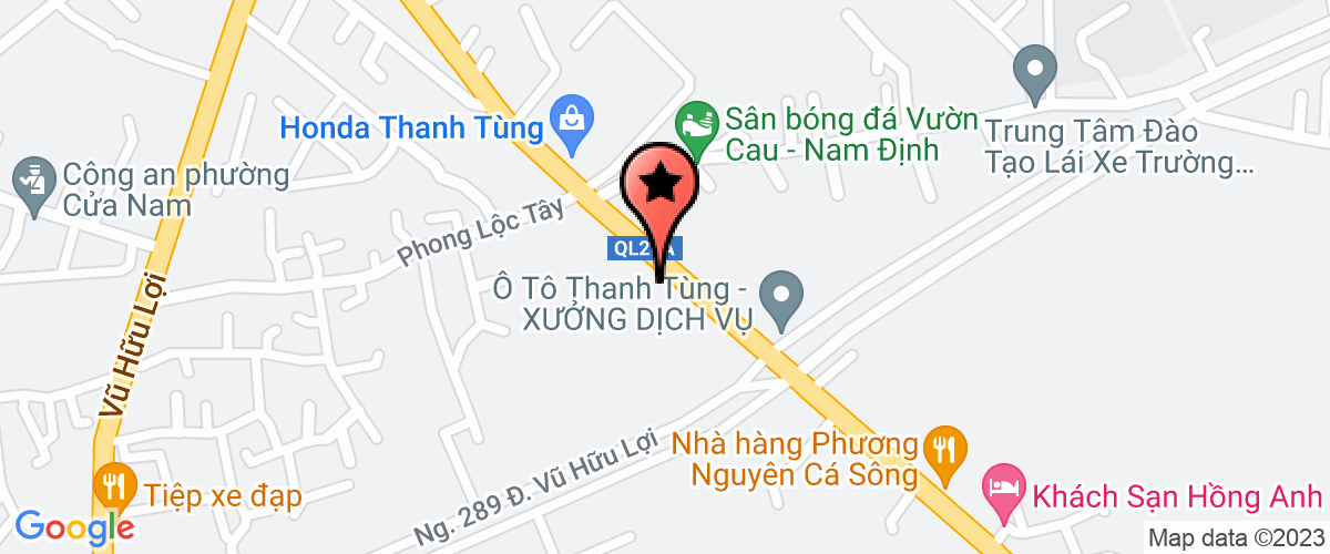 Map to Minh Quang Industrial Accessories Joint Stock Company