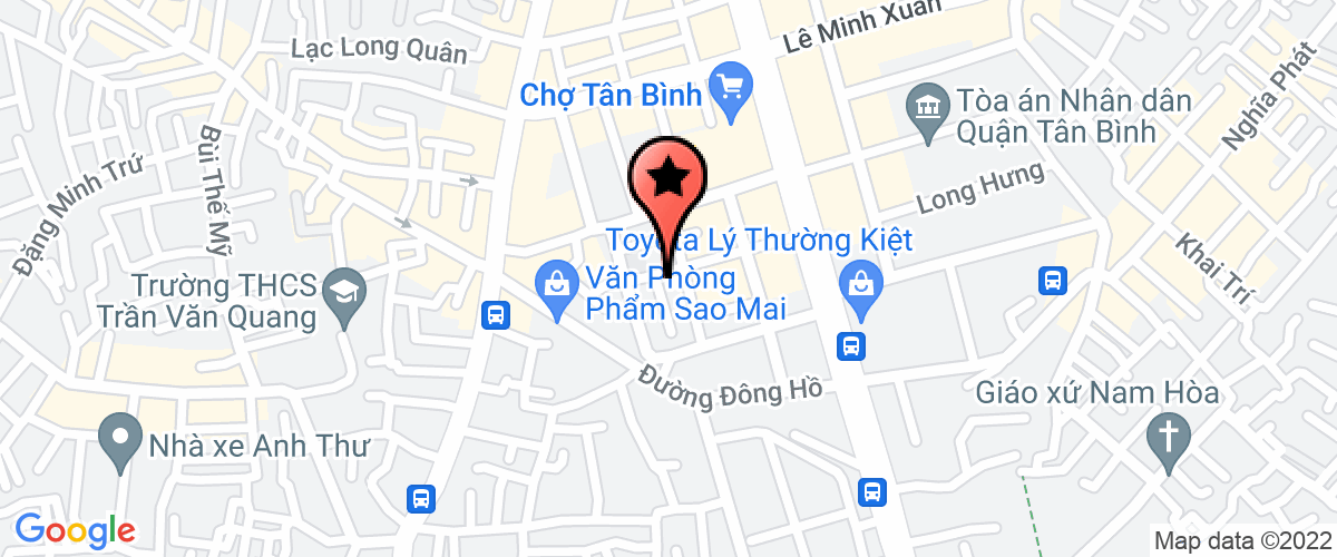 Bản đồ đến địa chỉ Công Ty TNHH TM Xnk Kim Dung