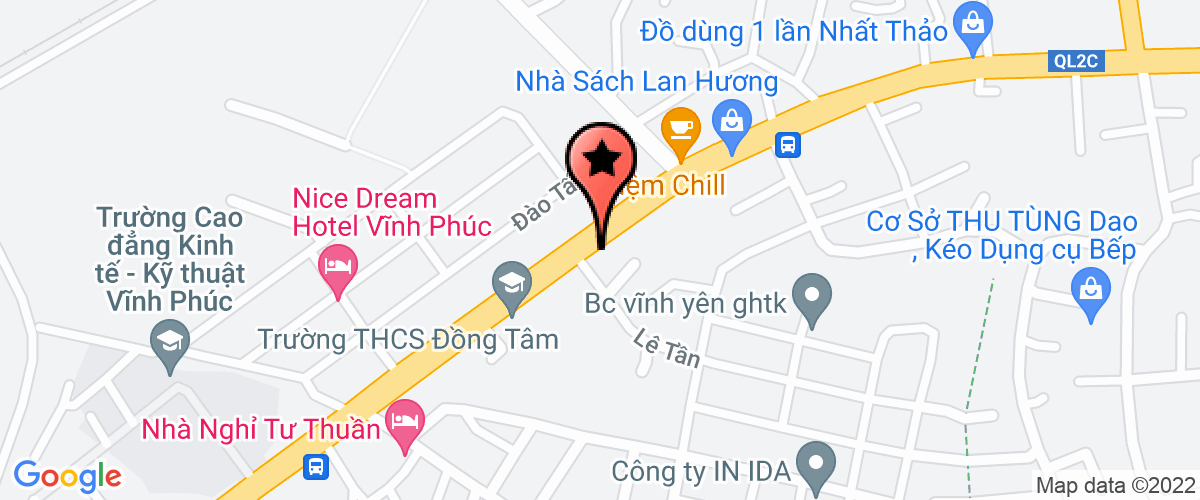 Map to Nhat Vinh International Company Limited