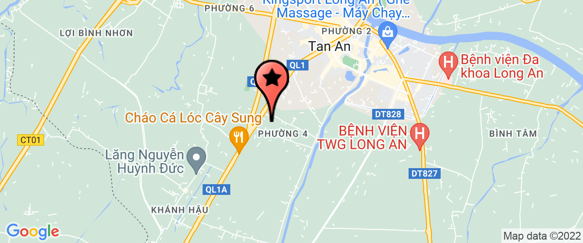 Bản đồ đến địa chỉ Ban chỉ huy Quân sự huyện Tân Thạnh