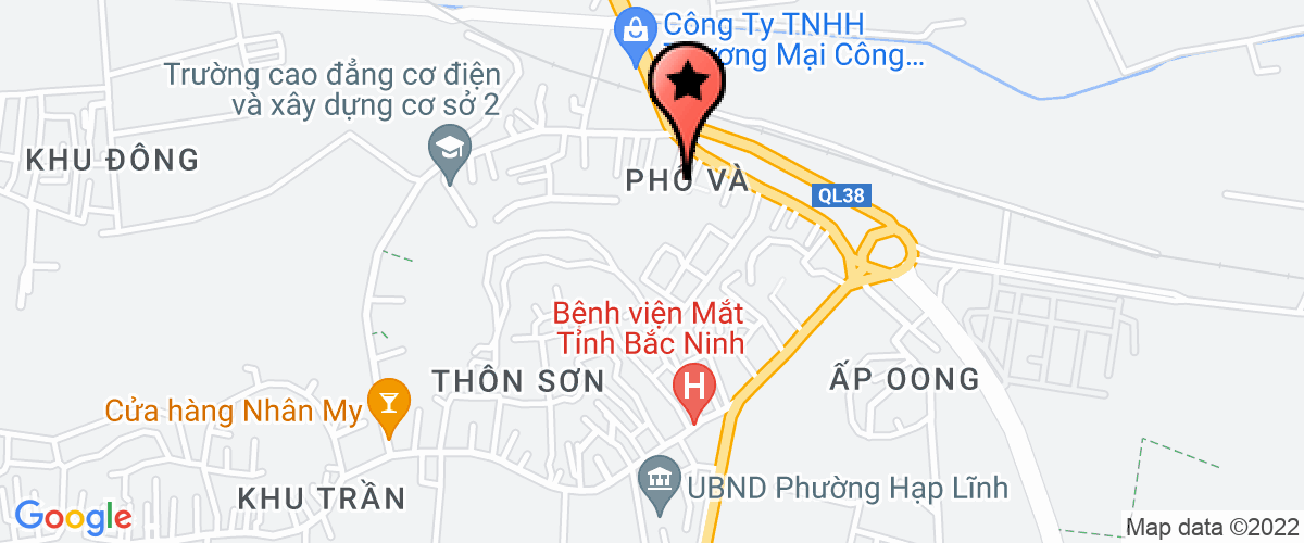 Bản đồ đến địa chỉ Công Ty TNHH Lữ Hành Nụ Cười Việt Bắc Ninh