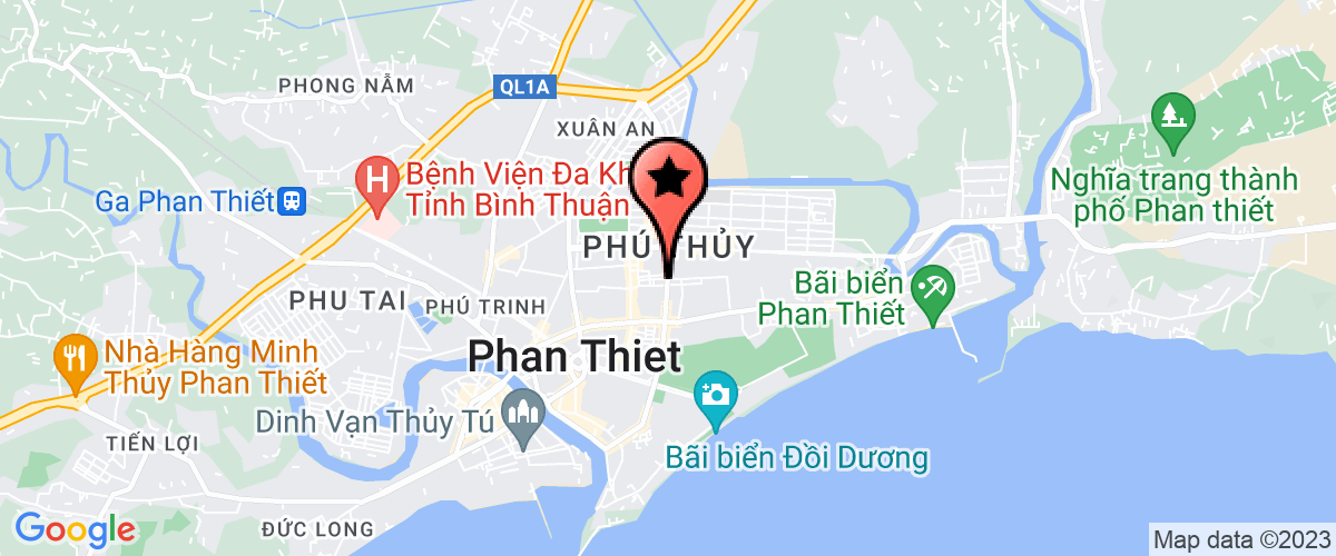 Bản đồ đến địa chỉ Công Ty Trách Nhiệm Hữu Hạn Min Yue
