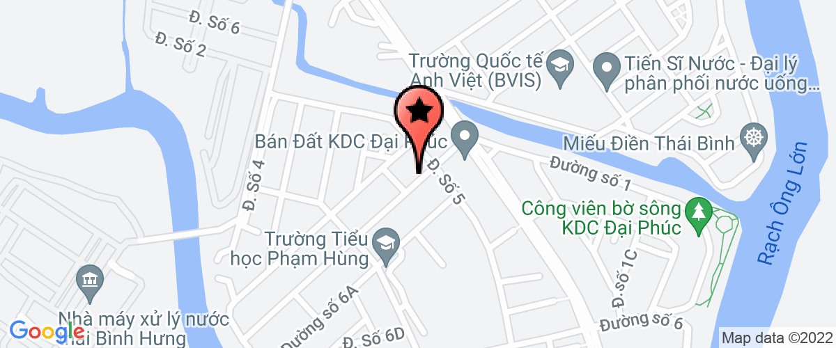 Map to Mien Nam Real Estate Management Business Corporation