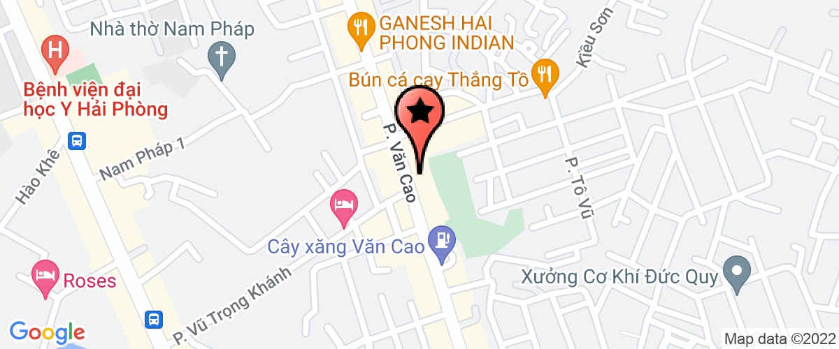 Map to Hai Nguyen Trading Development Investment Limited Company