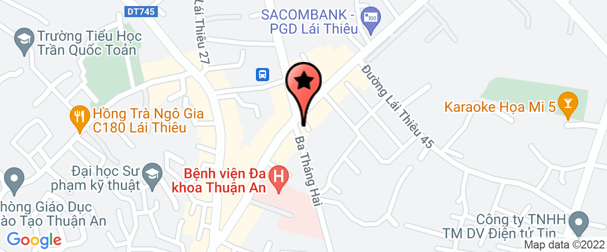 Map to Vo Nam Phuong Company Limited