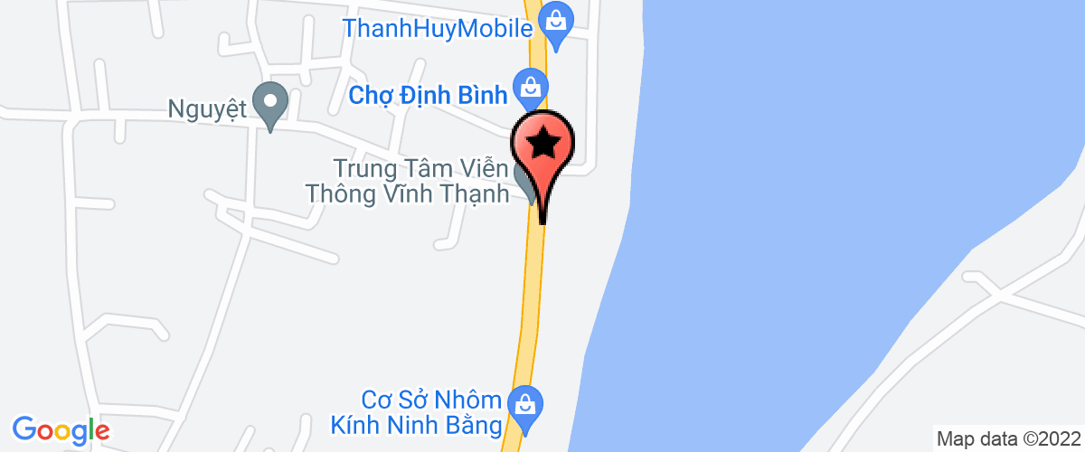 Map to Vinh Thanh Joint Stock Company
