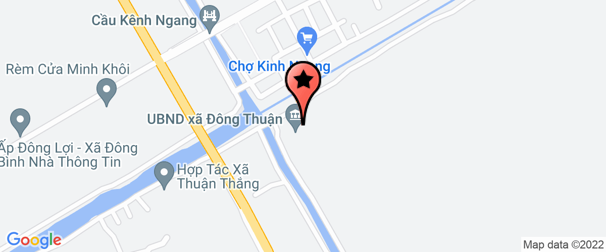 Bản đồ đến địa chỉ UBND Xã Đông Thuận