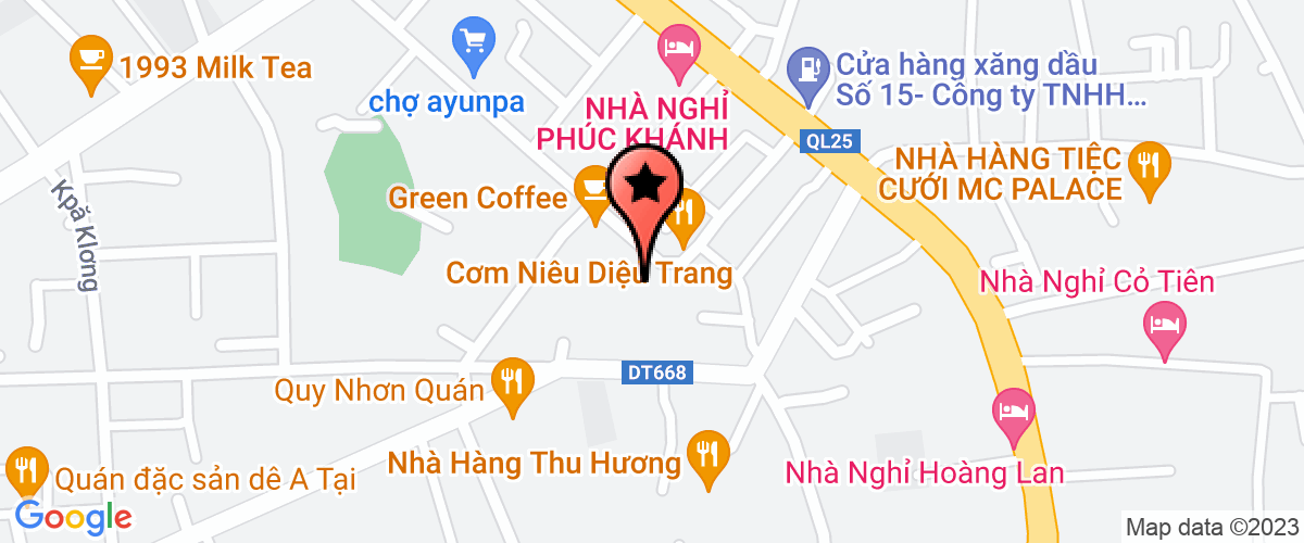 Bản đồ đến địa chỉ Công Ty Trách Nhiệm Hữu Hạn Ngọc Thiên