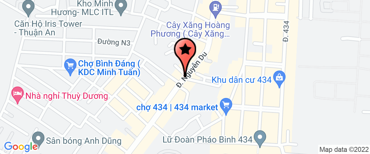 Map to Bao Hoa Trading Service Company Limited