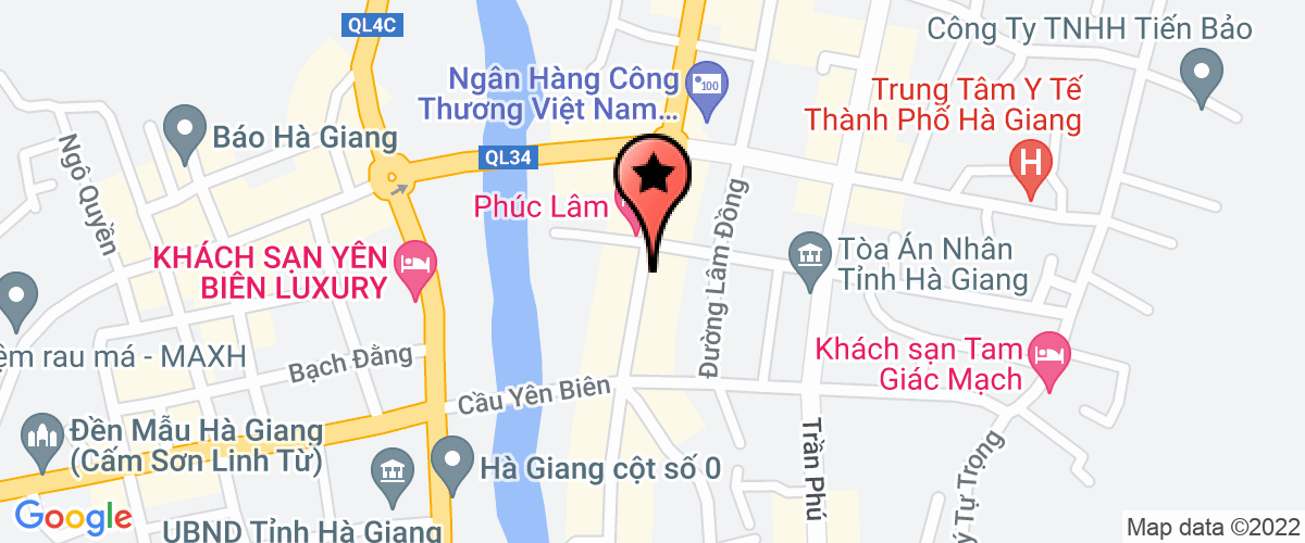 Bản đồ đến địa chỉ Công Ty Trách Nhiệm Hữu Hạn Một Thành Viên Dh Hà Giang