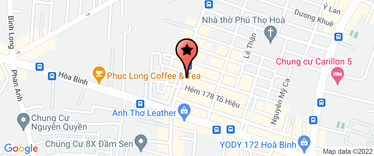Map to Quoc Viet Event Service Trade Company Limited