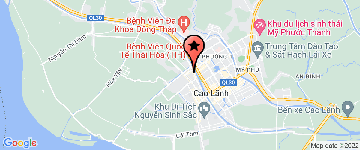 Bản đồ đến địa chỉ UBND Xã Hoà An