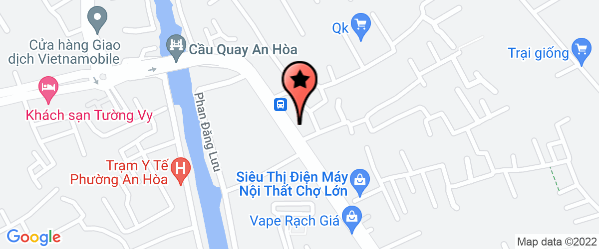 Bản đồ đến địa chỉ Công Ty TNHH Một Thành Viên Đăng Thịnh Kiên Giang
