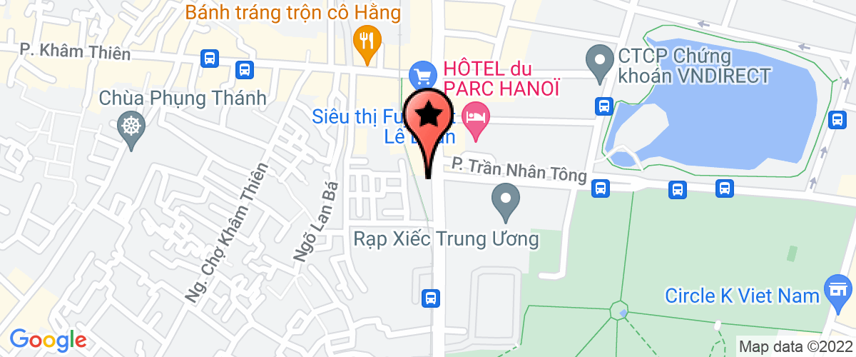 Bản đồ đến địa chỉ Công Ty TNHH Xe Bus Xanh