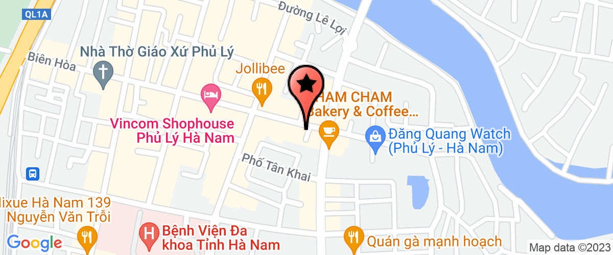 Map to Hoang Hai Services Trading Import Export Company Limited