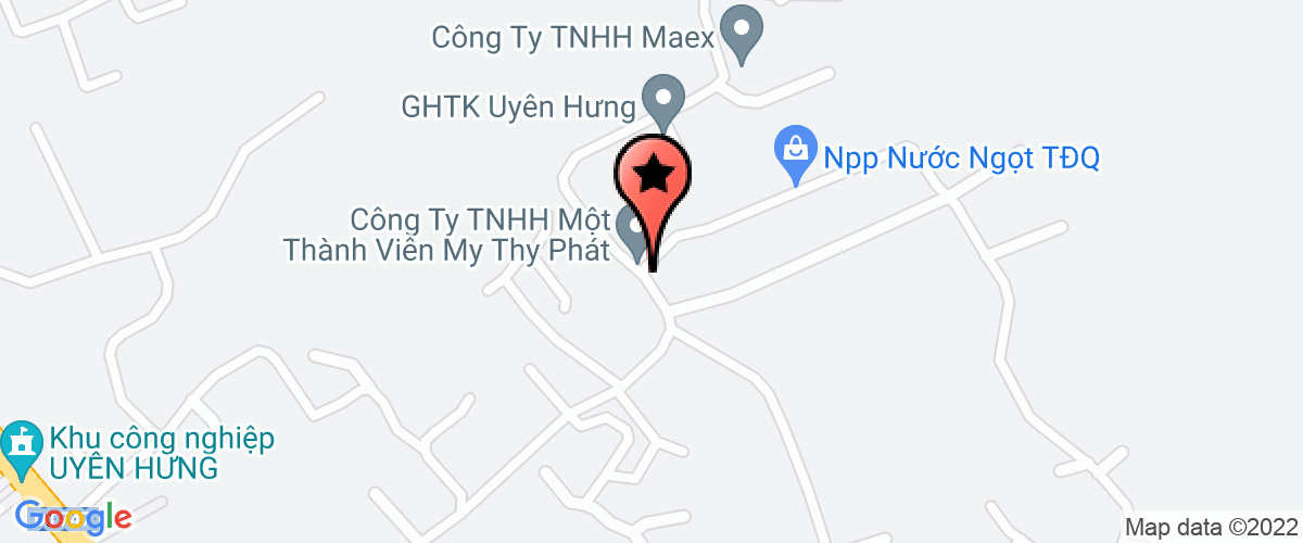 Bản đồ đến địa chỉ Công Ty TNHH Thiết Kế - Trang Trí Nội Thất Trung Tín