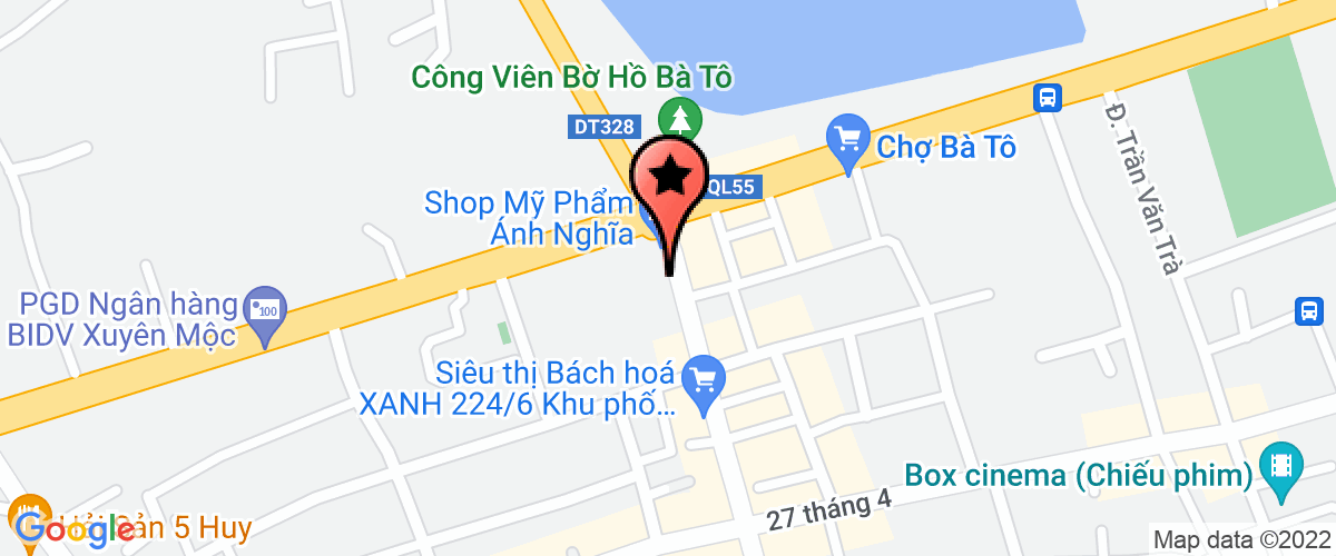 Bản đồ đến địa chỉ Công Ty TNHH Linh Hoàng Nga