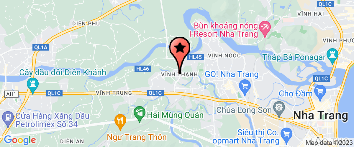 Bản đồ đến địa chỉ Công ty TNHH Thương mại và Dịch vụ Định Khánh