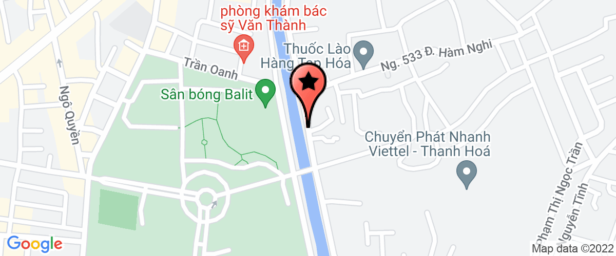 Map to Development Joint Stock Company Viet Hung