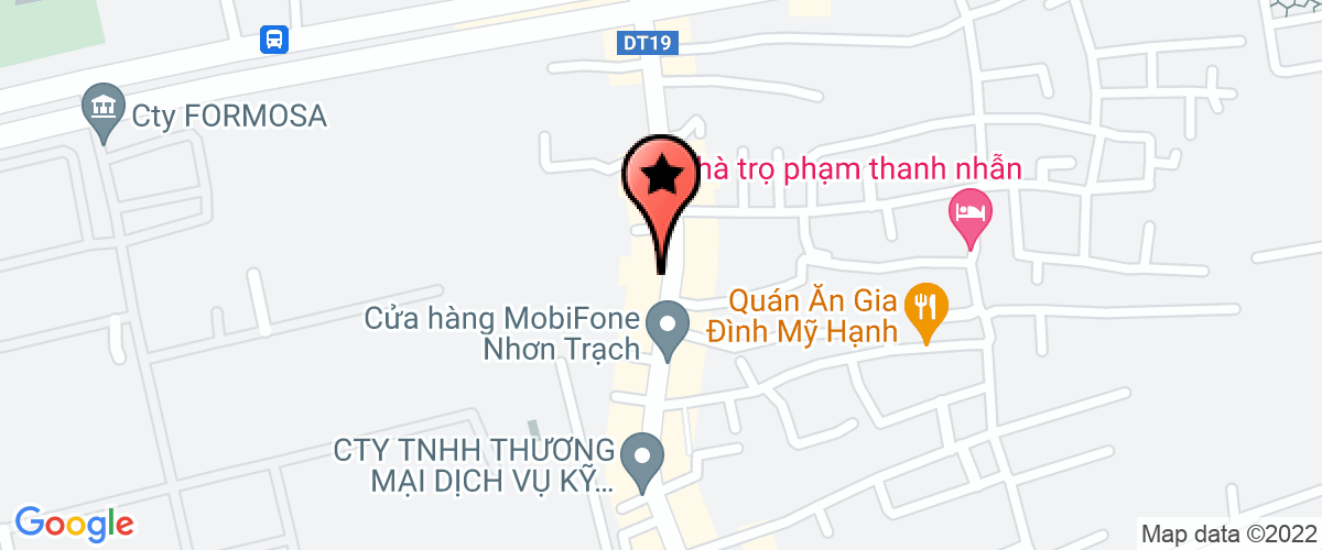 Map to Hogetsu Vietnam Co., Ltd