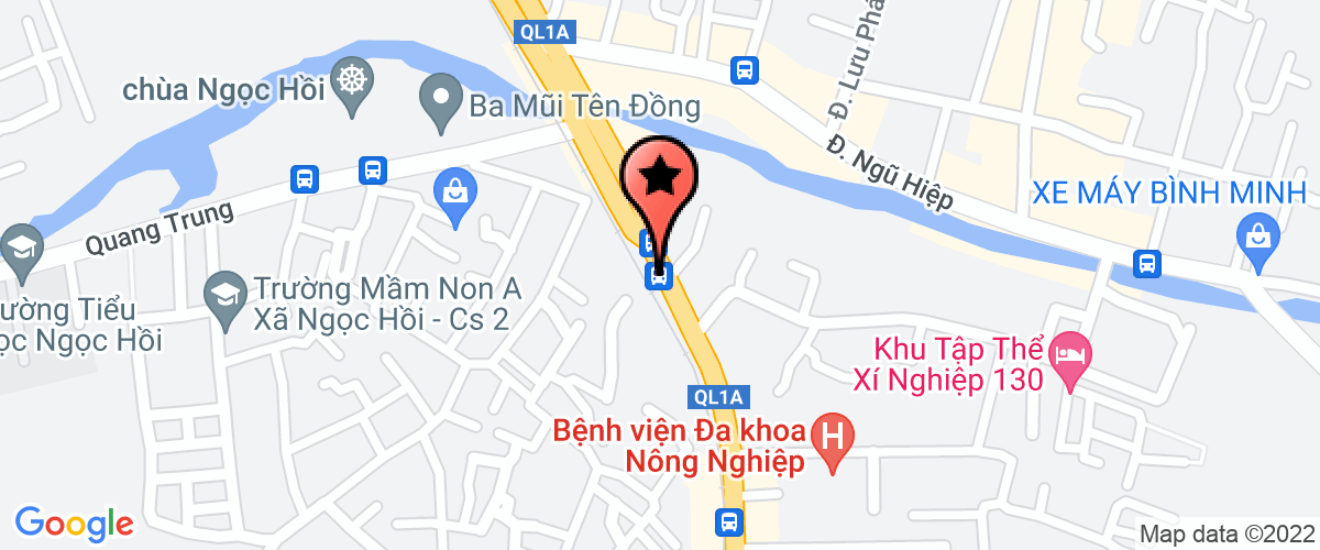 Map to Sen Viet Trading Investment and Development Company Limited