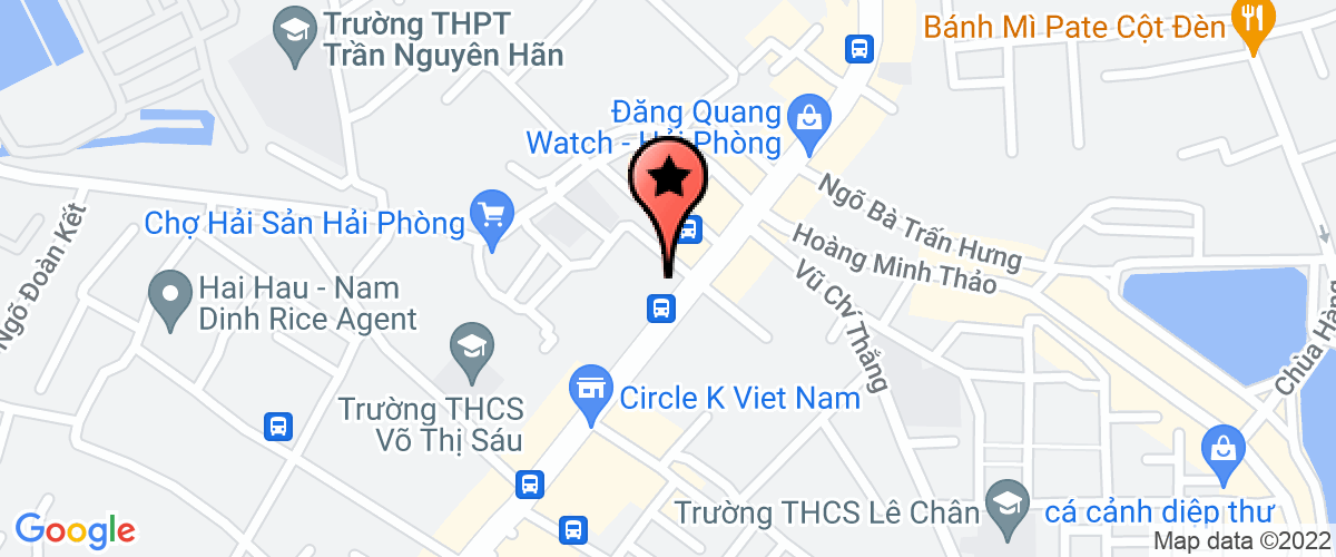 Map to Bach Dang Group Construction Joint Stock Company