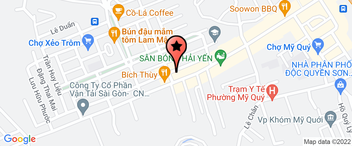 Bản đồ đến địa chỉ Công Ty TNHH Thương Mại - Dịch Vụ Lộc Phát Long Xuyên