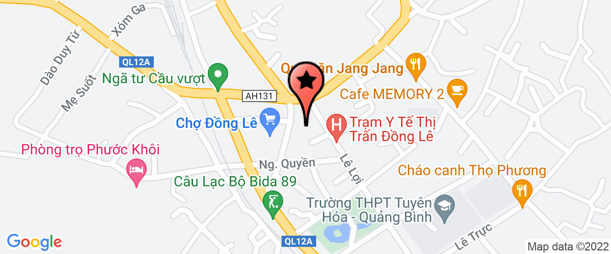 Bản đồ đến địa chỉ Trung tâm dân số - kế hoạch hoá gia đình huyện Tuyên Hoá