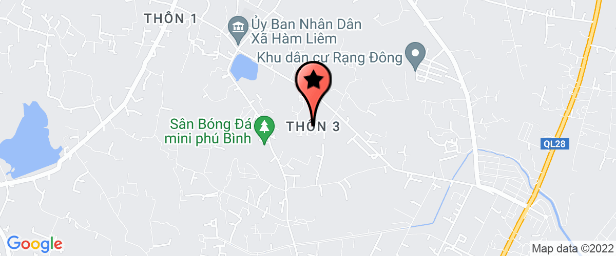 Bản đồ đến địa chỉ Công Ty TNHH Đại Lợi Hàm Tân