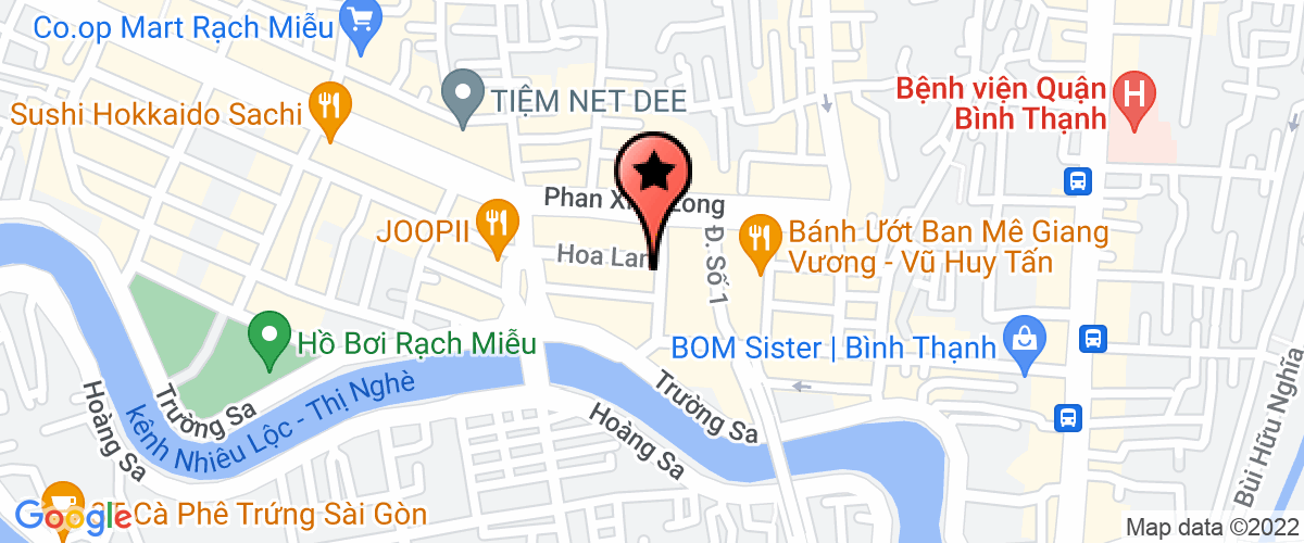 Bản đồ đến địa chỉ Công Ty TNHH Du Lịch Lữ Hành Mai Cơ