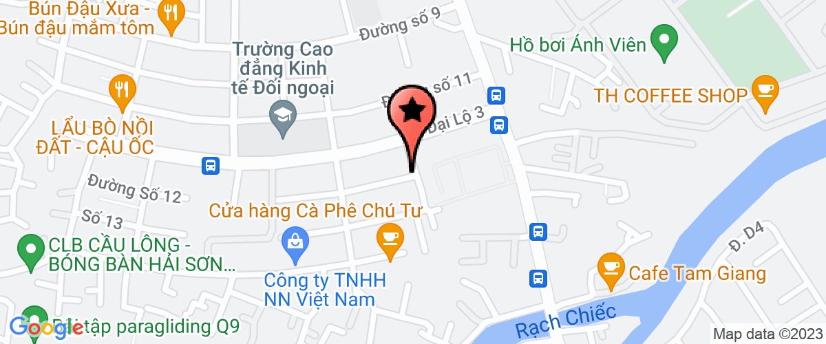 Bản đồ đến địa chỉ Công Ty TNHH Thương Mại Dịch Vụ Hoàng Hồng Minh