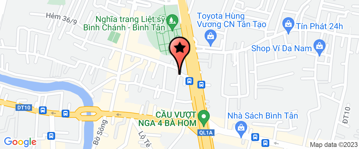 Map to Viet Sea Tour Service Travel Company Limited