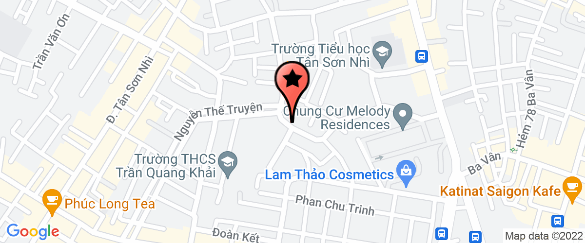 Map to Tu Dat Trading Services Company Limited