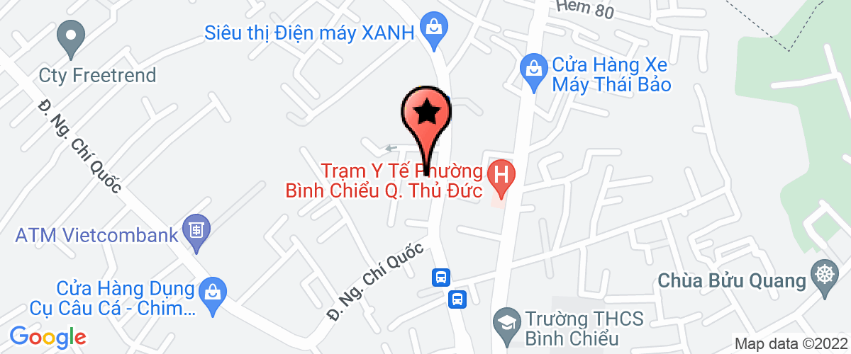 Map to Hoang Thao Linh Transport Service Company Limited
