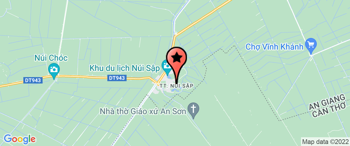 Bản đồ đến địa chỉ Xí Nghiệp Điện Nước                          Huyện Thoại Sơn