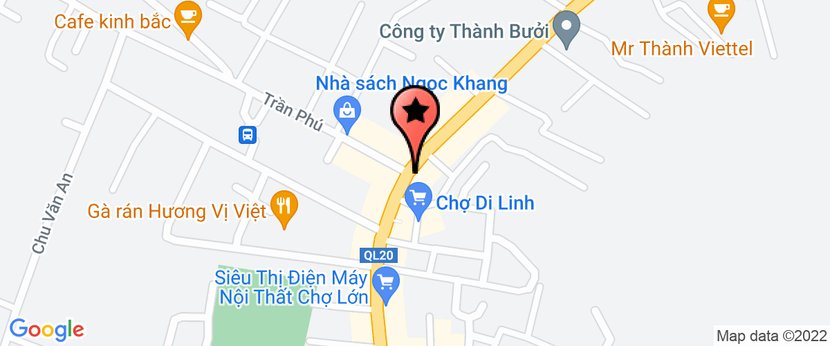 Bản đồ đến địa chỉ Công Ty TNHH TM DV Quốc Cường Lđ