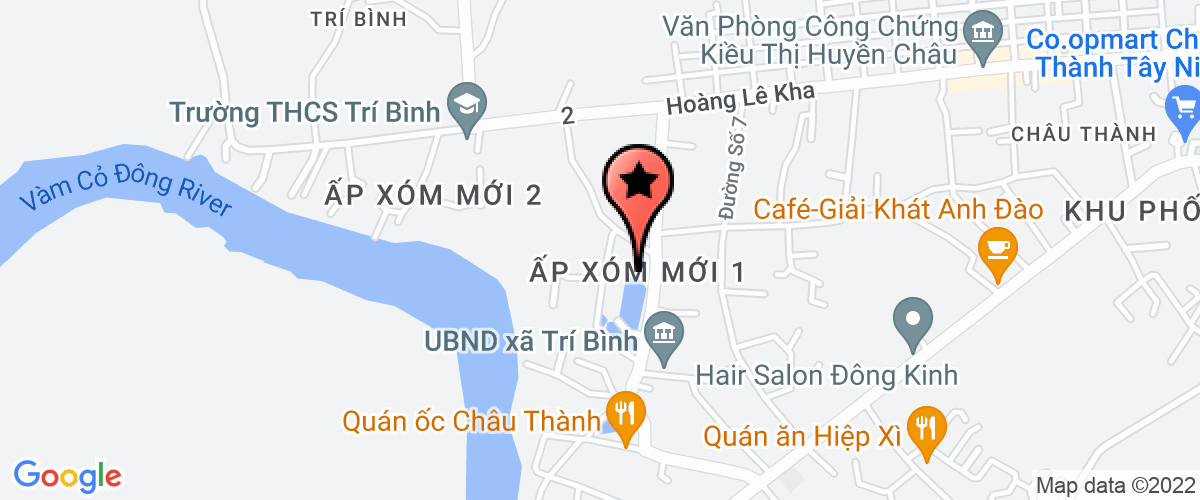 Bản đồ đến địa chỉ ủy Ban Nhân Dân xã Trí Bình